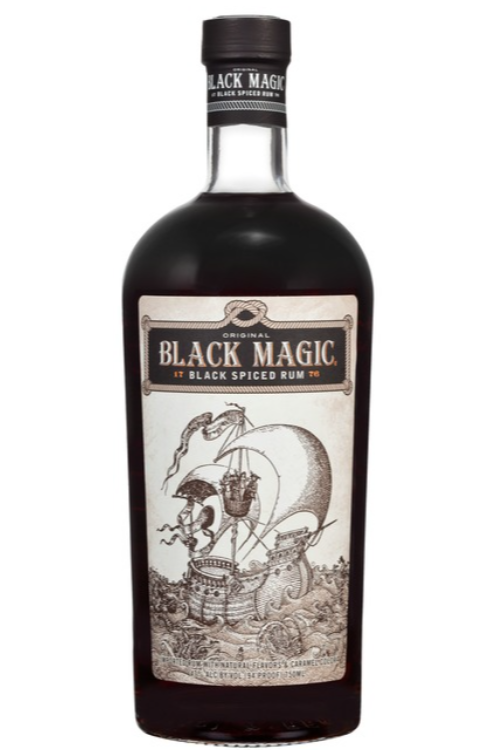 BLACK MAGIC BLACK SPICED RUM DRINK WINE