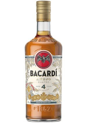 BACARDI AÑEJO CUATRO RUM