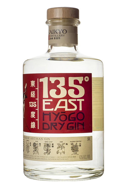 135 EAST HYOGO JAPANESE DRY GIN Troy's Liquor Delivery
