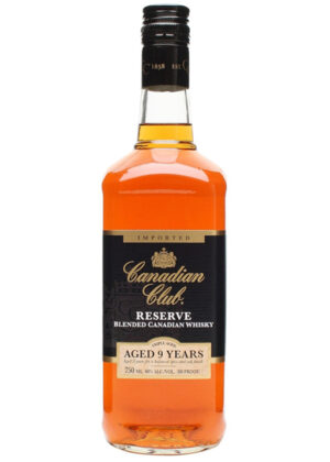 CANADIAN CLUB RESERVE 9 YEAR OLD WHISKY