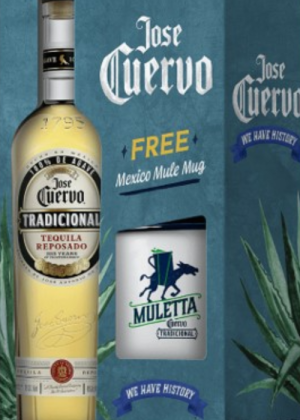 JOSE CUERVO TRADICIONAL REPOSADO WITH MULE MUG