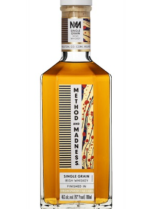 METHOD AND MADNESS SINGLE GRAIN IRISH WHISKEY