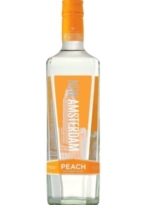 NEW AMSTERDAM PEACH FLAVORED VODKA
