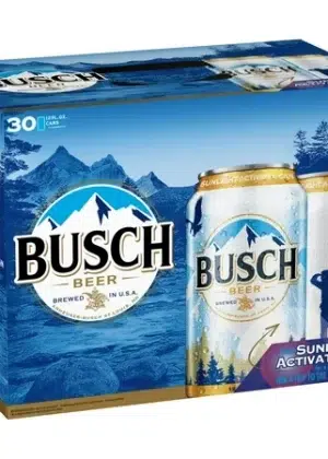 BUSCH BEER- 30 PACK CANS